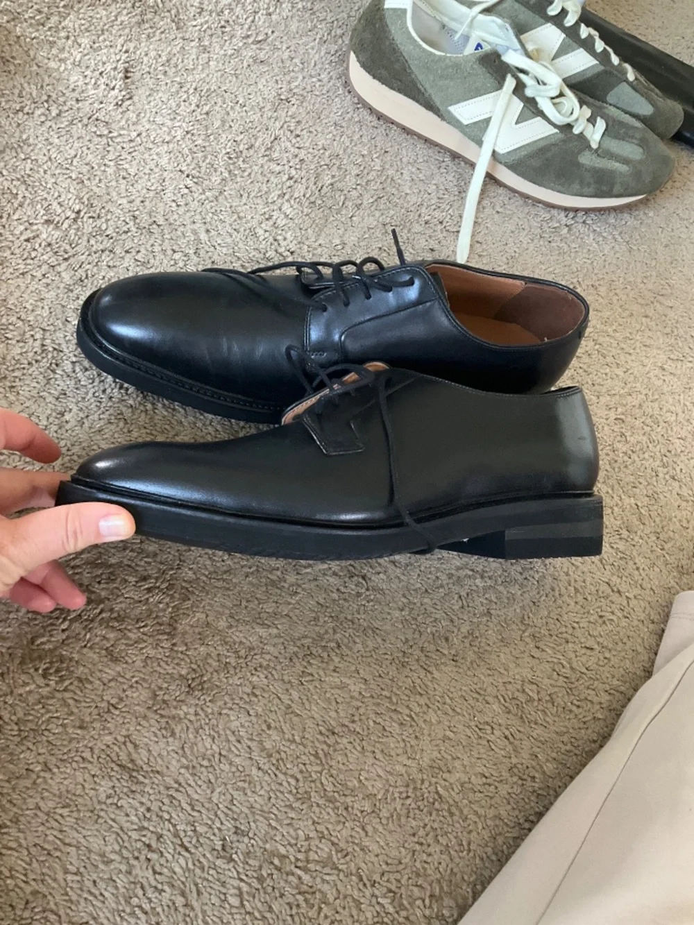 Allen Edmonds Leeds Plain Toe Blucher Shoe